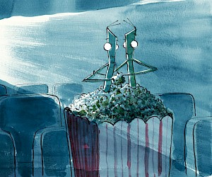 Illustration from "I Love You, Stick Insects", published 2018 by Bloomsbury Children's Books