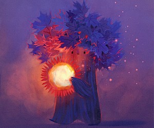 Illustration: "Maple Tukoni and Sun"