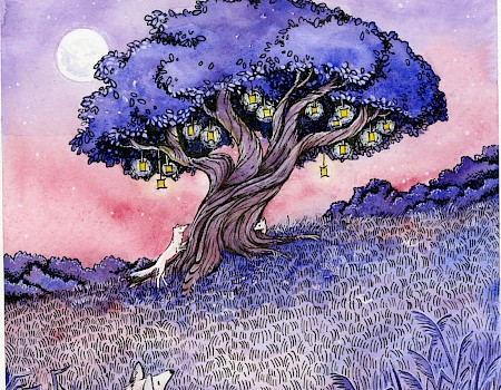 Illustration "Moonrise"
